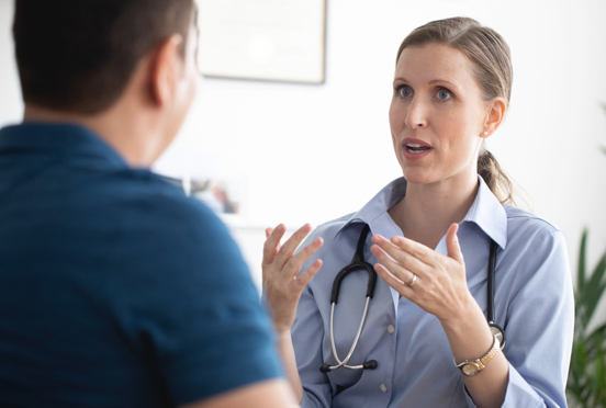 Doctor Talking to Patient About ISENTRESS® (raltegravir) or ISENTRESS® HD (raltegravir)