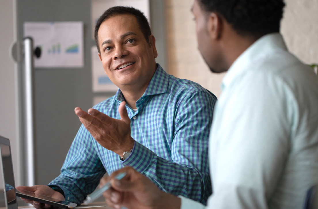 Doctor Talking to Patient About ISENTRESS® (raltegravir)